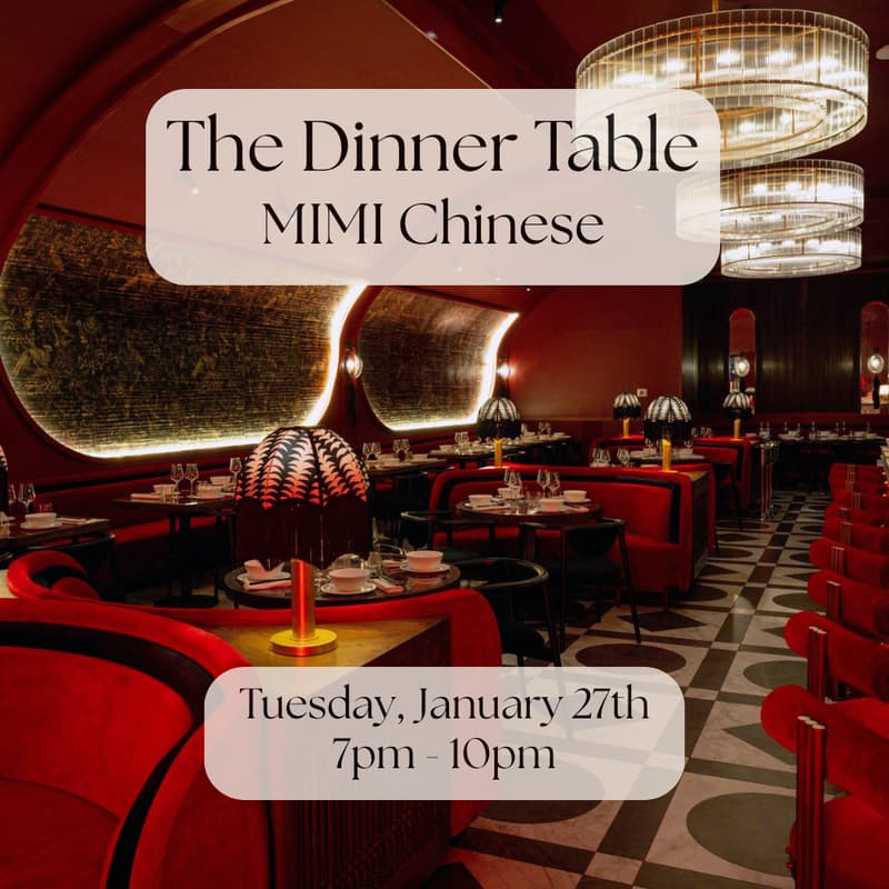 Cover Image for The Dinner Table at MIMI Chinese (Miami Beach)