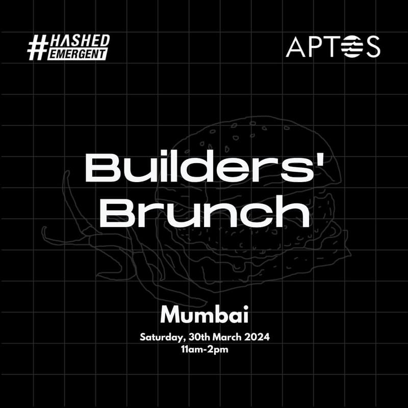 Cover Image for Builders' Brunch w/Hashed Emergent & Aptos