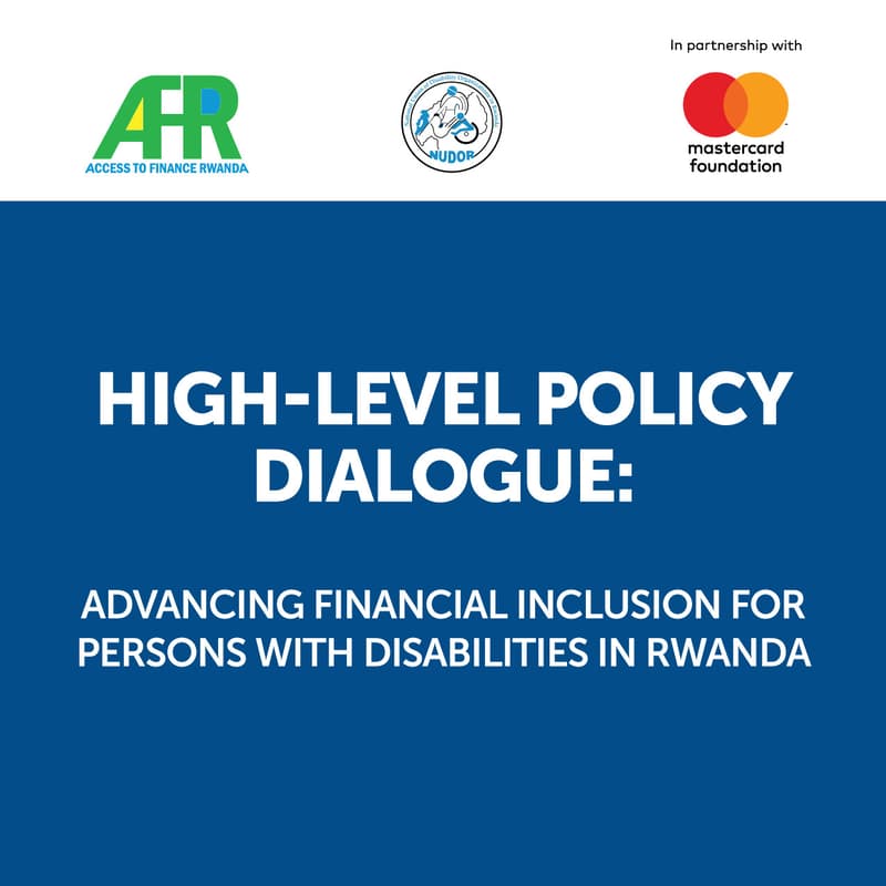 High-Level Policy Dialogue on Advancing Financial Inclusion for Persons ...
