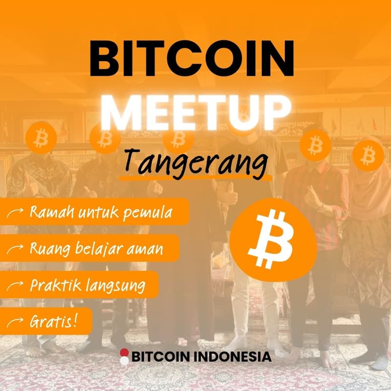 Cover Image for Bitcoin Indonesia Community Meetup Tangerang 21 April 2026