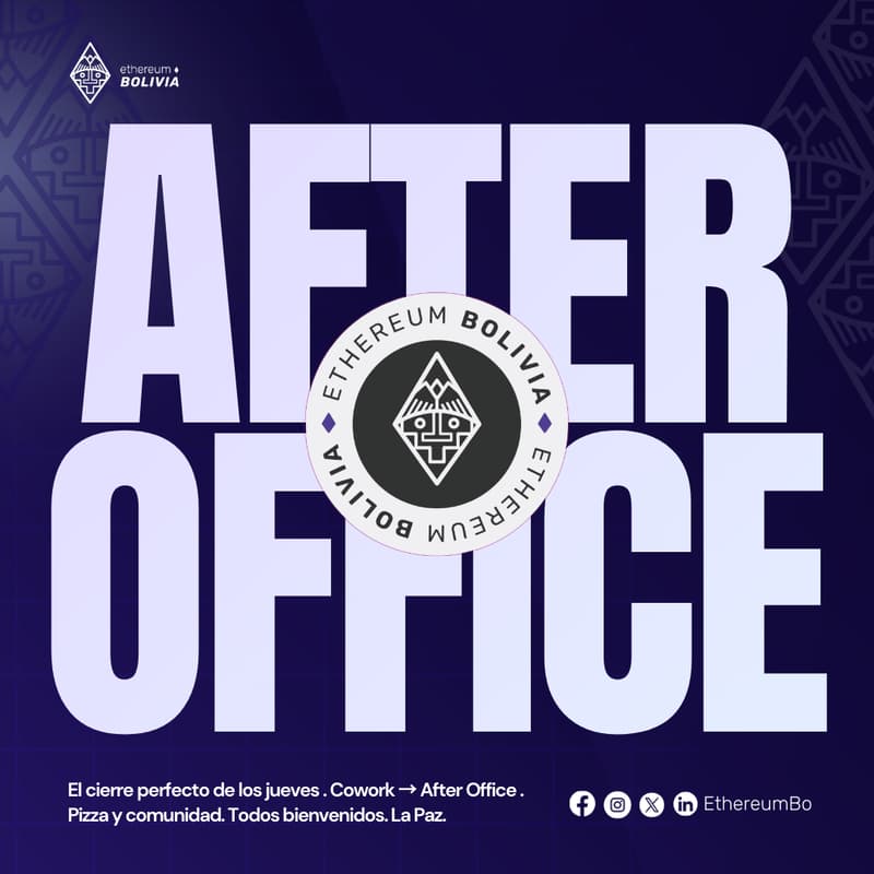 Cover Image for After Office de Ethereum Bolivia en La Paz