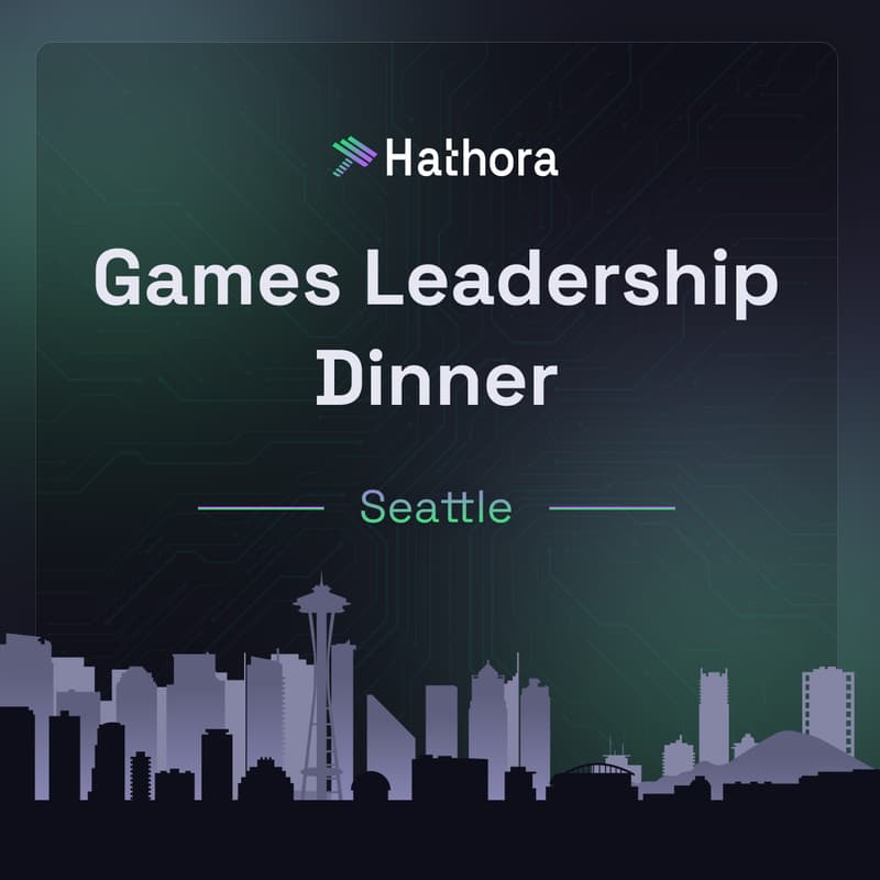 Cover Image for Games Leadership Dinner