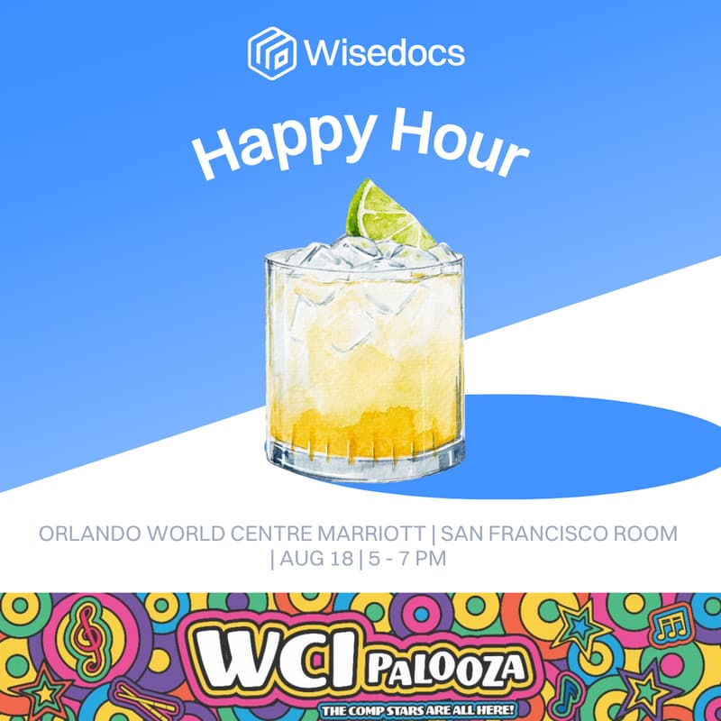 Cover Image for Wisedocs Happy Hour at WCI 2025