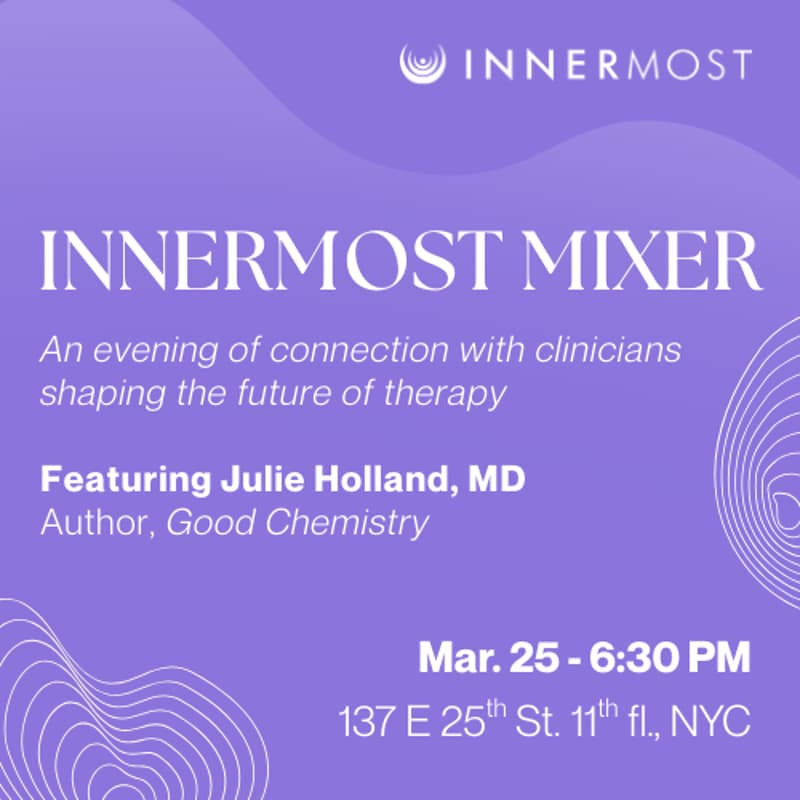 Cover Image for InnerMost Mixer with Julie Holland, MD