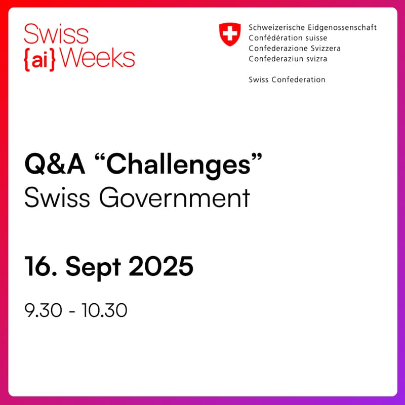 Cover Image for Q&A Session for Hackers by Swiss Government