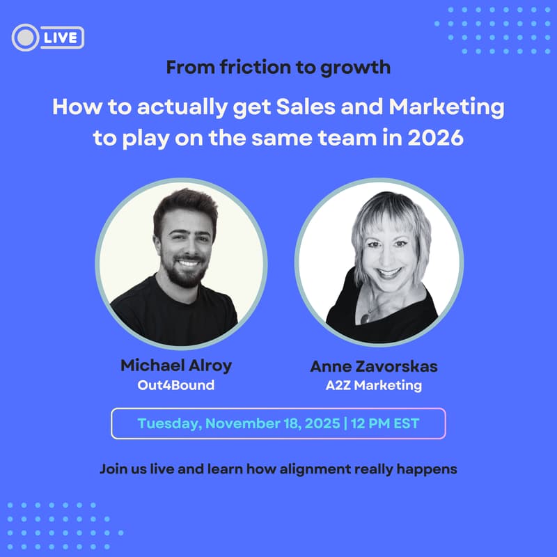 Cover Image for How to Actually Get Sales and Marketing to Play on the Same Team in 2026