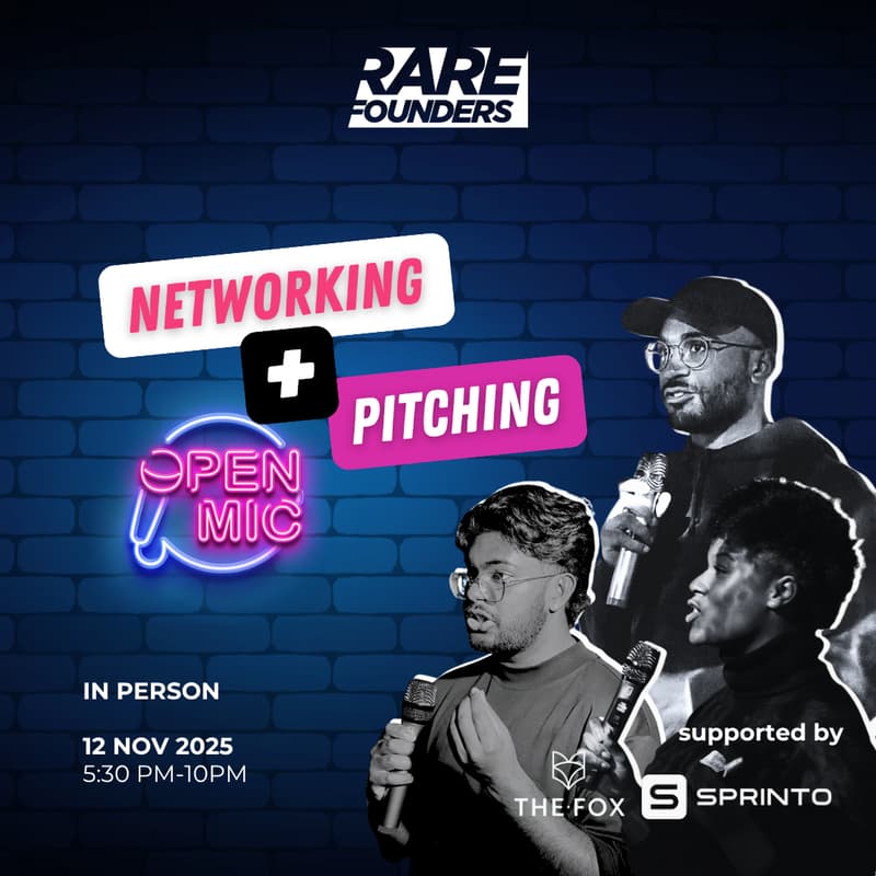 Cover Image for Open Mic Pitching and Networking