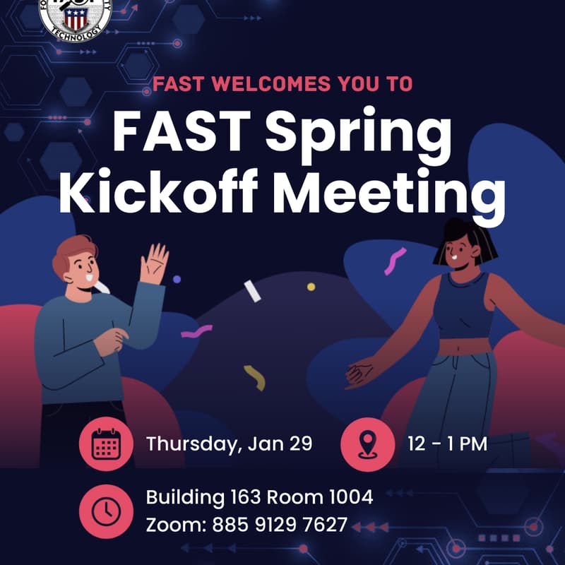 Cover Image for FAST 2026 Spring Kickoff Meeting