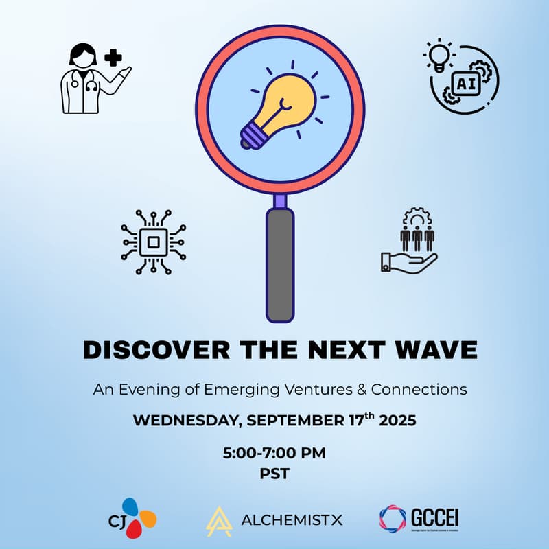 Cover Image for Discover The Next Wave: An Evening of Emerging Ventures & Connections