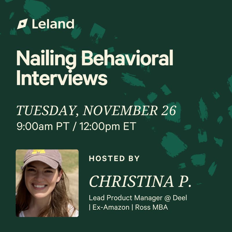 Cover Image for Nailing Behavioral Interviews