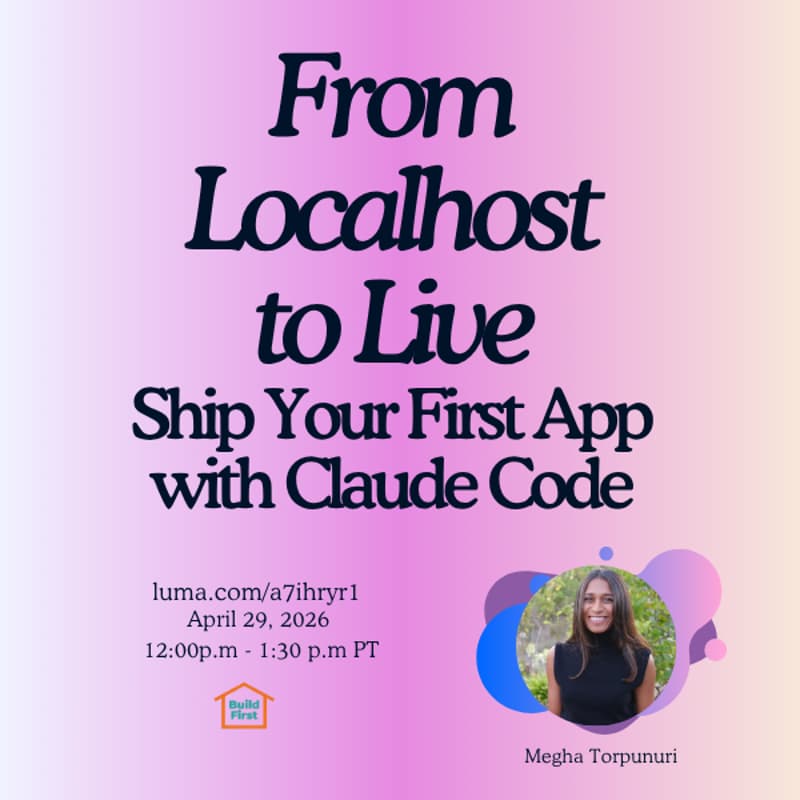 Cover Image for From Localhost to Live: Ship Your First App with Claude Code
