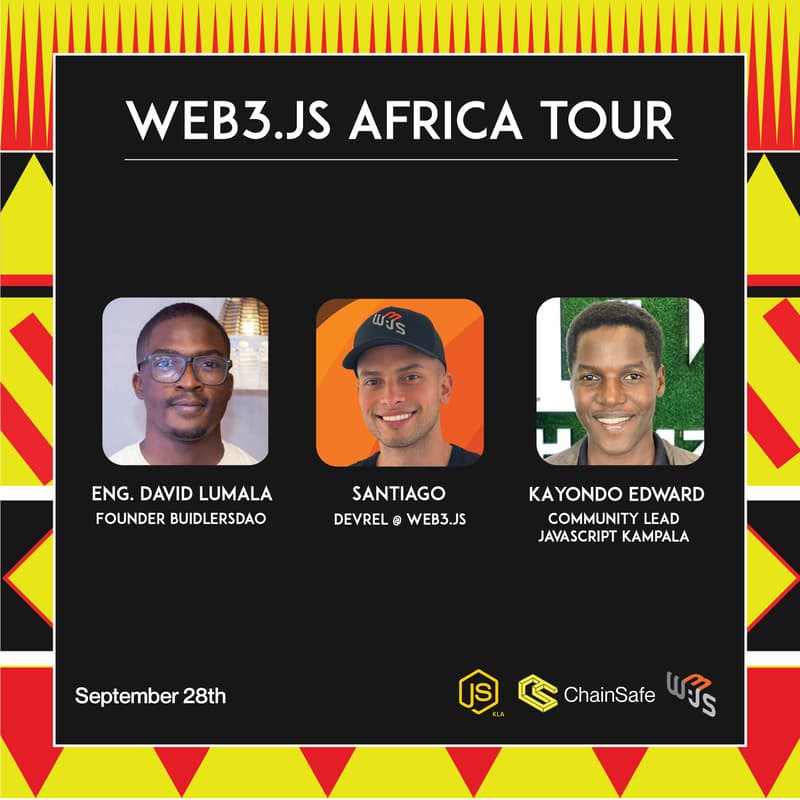 Cover Image for Web3.js Africa Tour - Kampala, Uganda