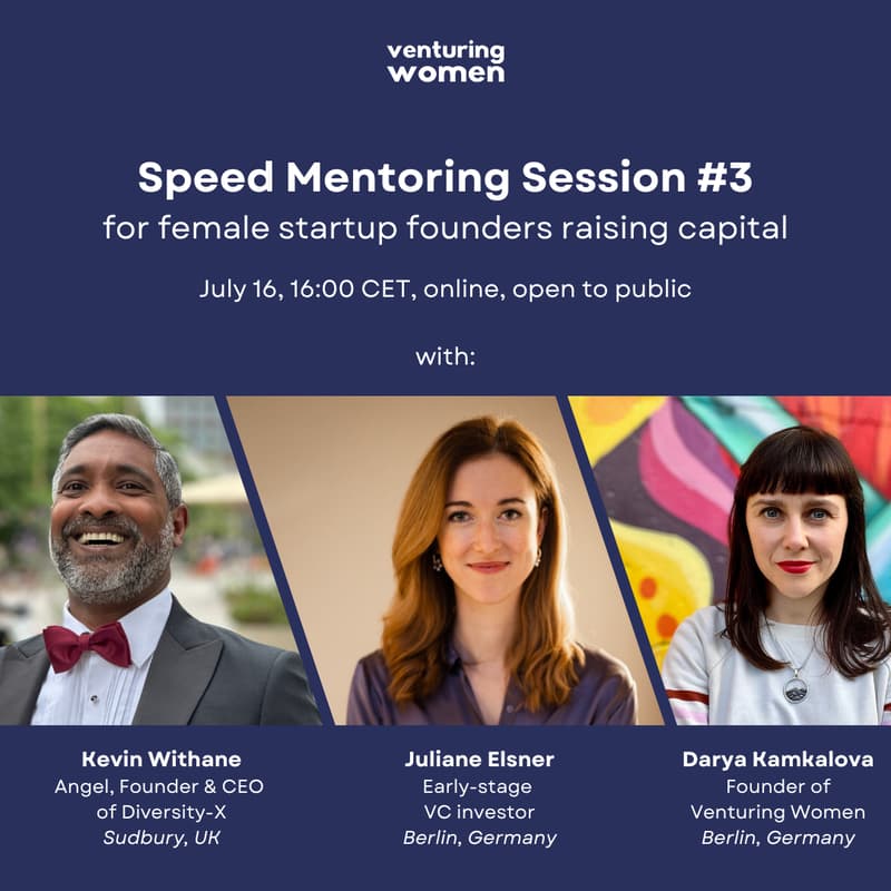 Cover Image for Speed Mentoring Session #3
