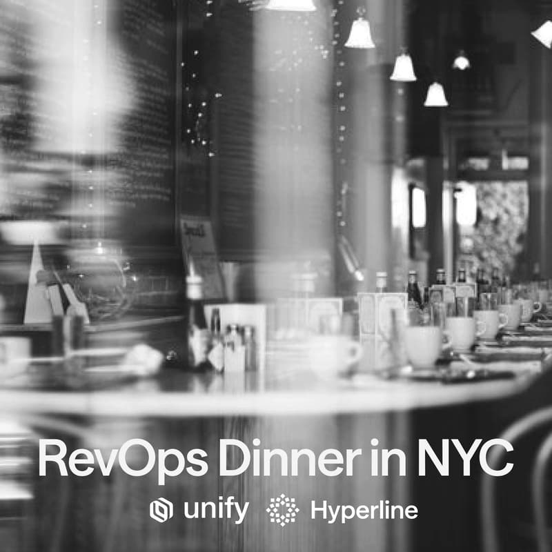 Cover Image for RevOps in NYC | Hyperline x Unify