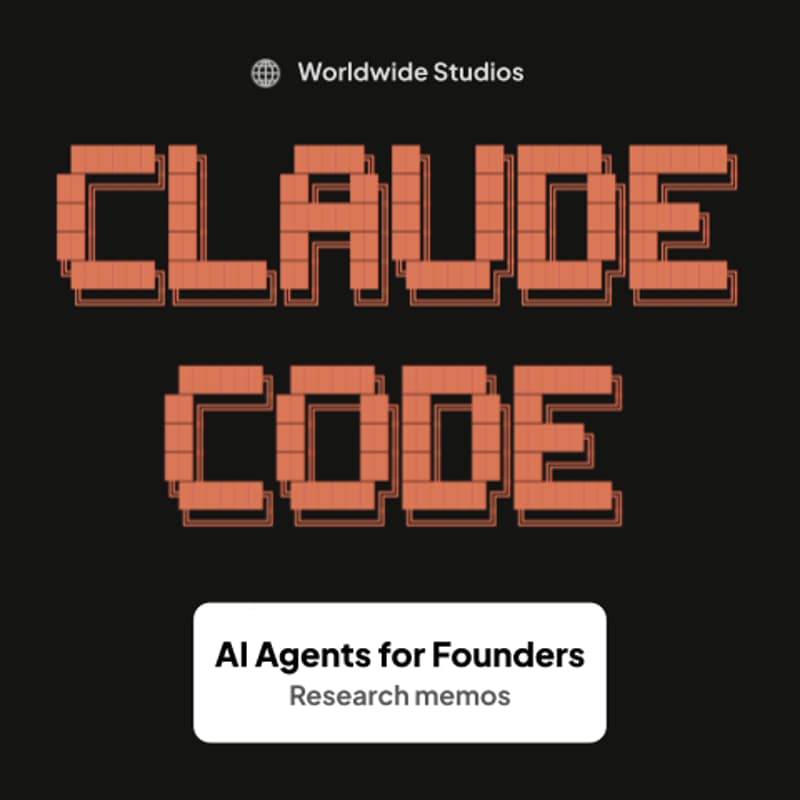 Cover Image for AI Agents for Founders: Personalized Research Memos with Agent.MD in Claude Code