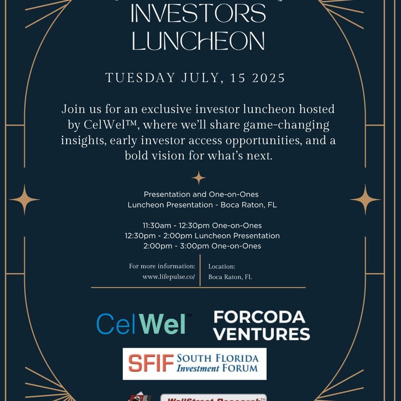 Cover Image for Investors Luncheon