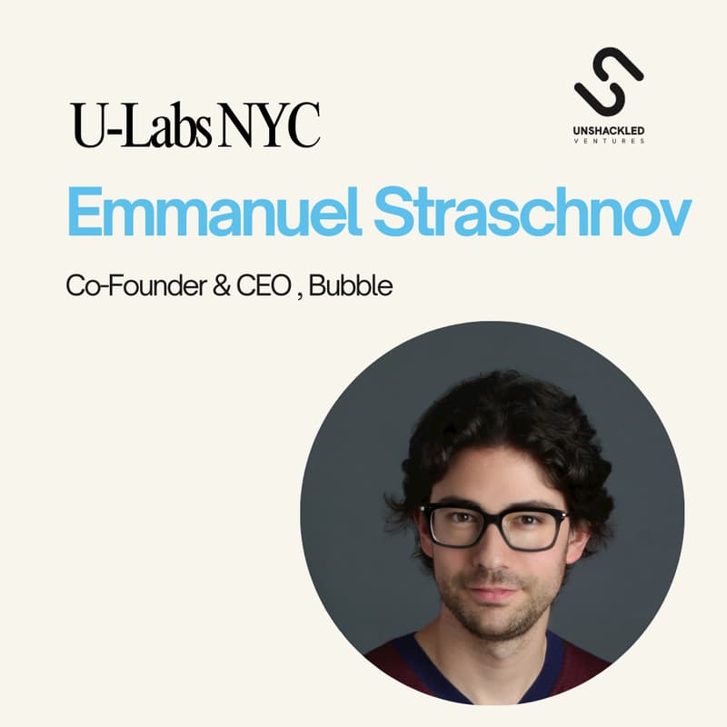 Cover Image for U-Labs NYC Series: Emmanuel Straschnov