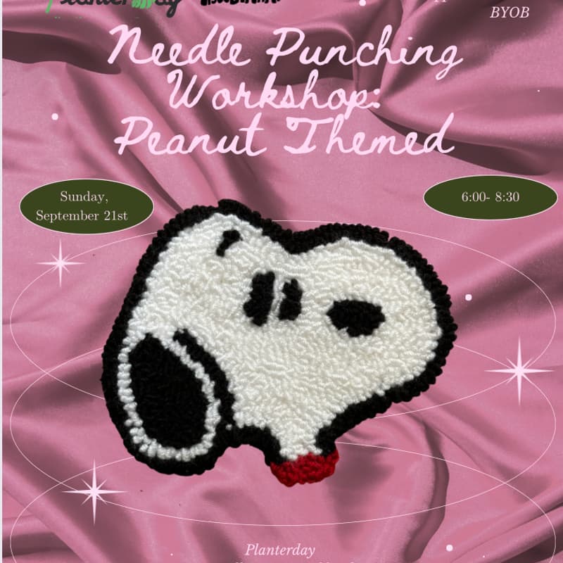 Cover Image for Needle Punch: Peanut Themed@ Planterday