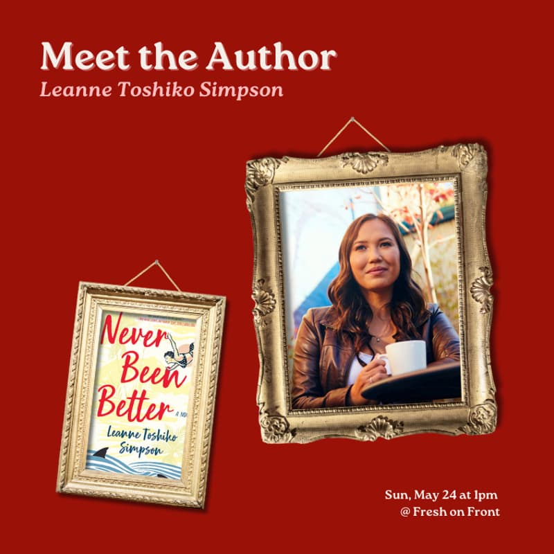 Cover Image for Meet the Author: Leanne Toshiko Simpson