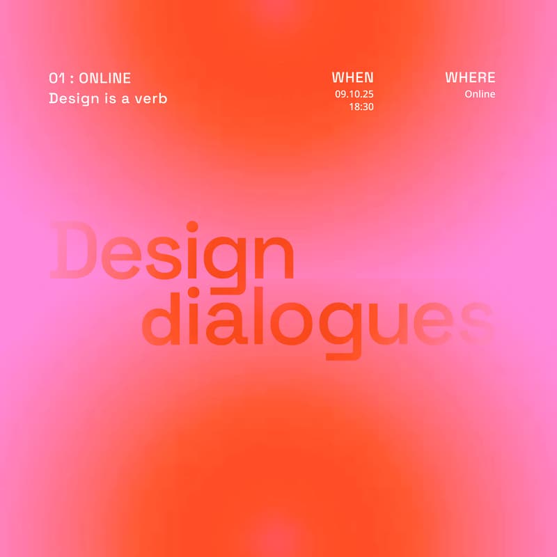 Cover Image for Design Dialogues 01 : Design is a verb : Online edition