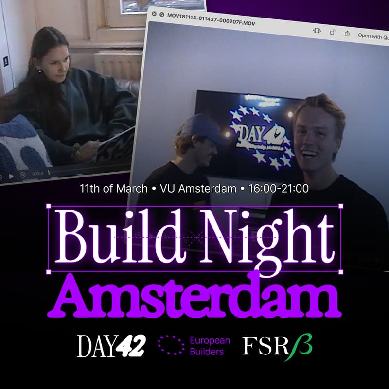 Cover Image for Build Night @ VU (DAY42 x FSR Beta)