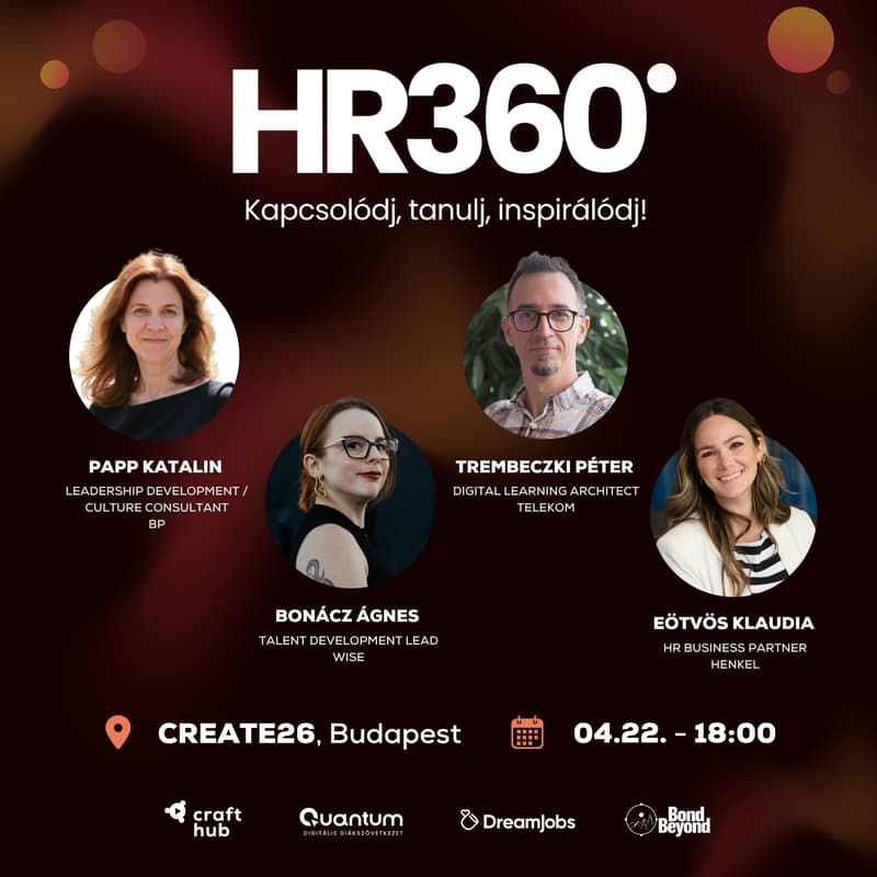 Borítókép ehhez: HR360° - Soft skillek a hard-tech korában