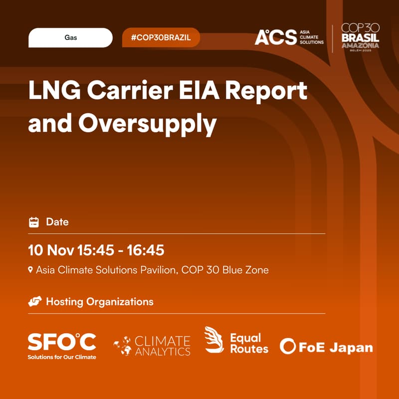 Cover Image for LNG Carrier EIA Report and Oversupply