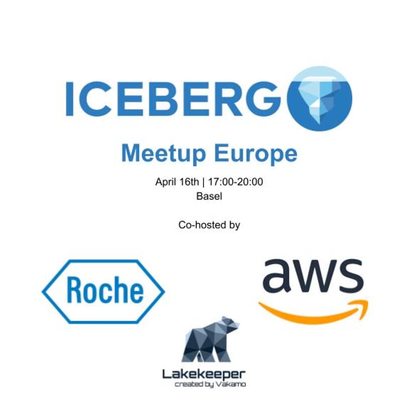 Cover Image for Apache Iceberg™ Europe Community Meetup - April 2026 Basel Edition