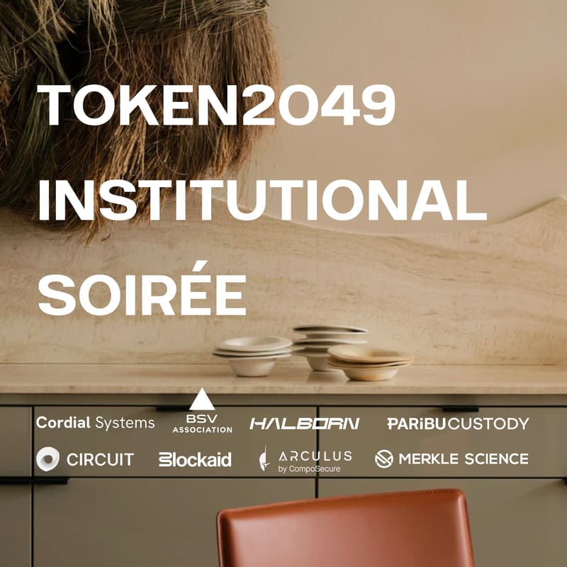 Cover Image for VIP Institutional Soirée @ TOKEN2049