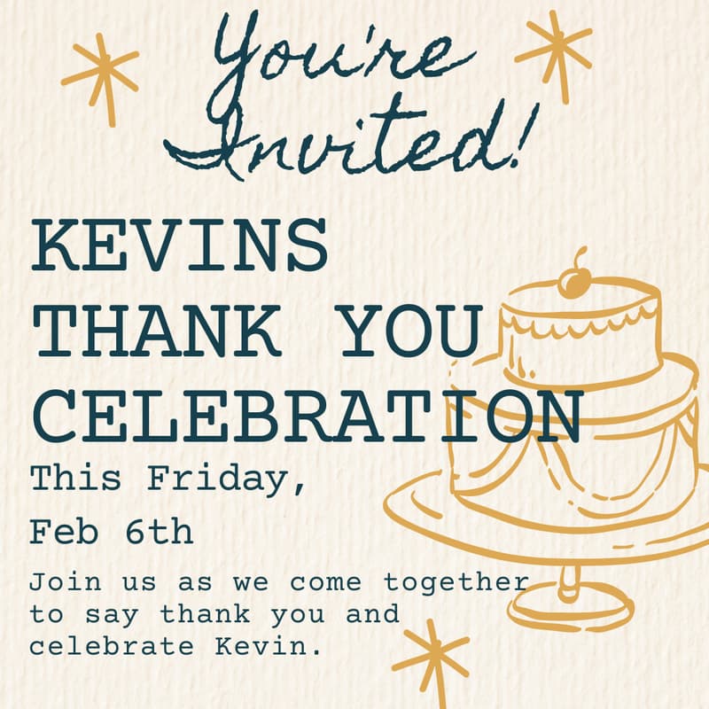 Cover Image for Kevins Thank You