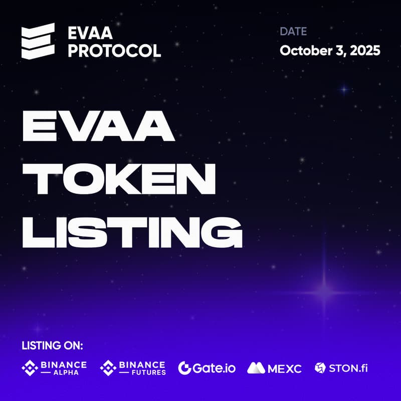 Cover Image for $EVAA TOKEN LISTING DAY