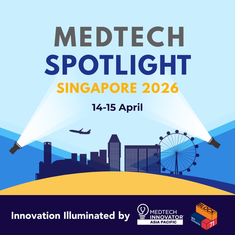 Cover Image for MedTech Spotlight Singapore 2026