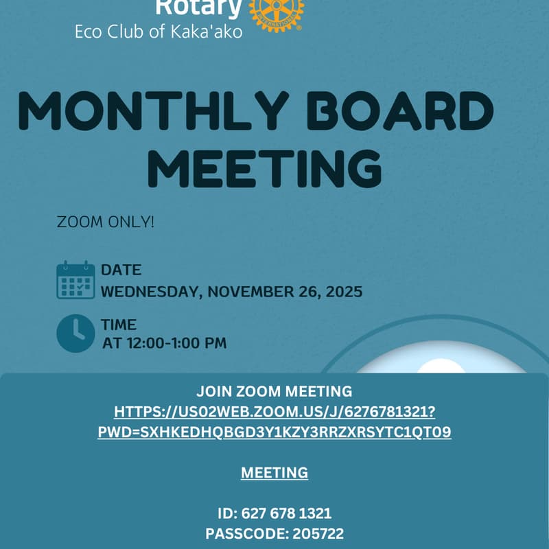 Cover Image for Board Meeting - November