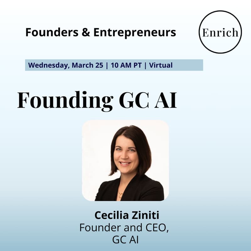 Cover Image for Founding GC AI with Cecilia Ziniti