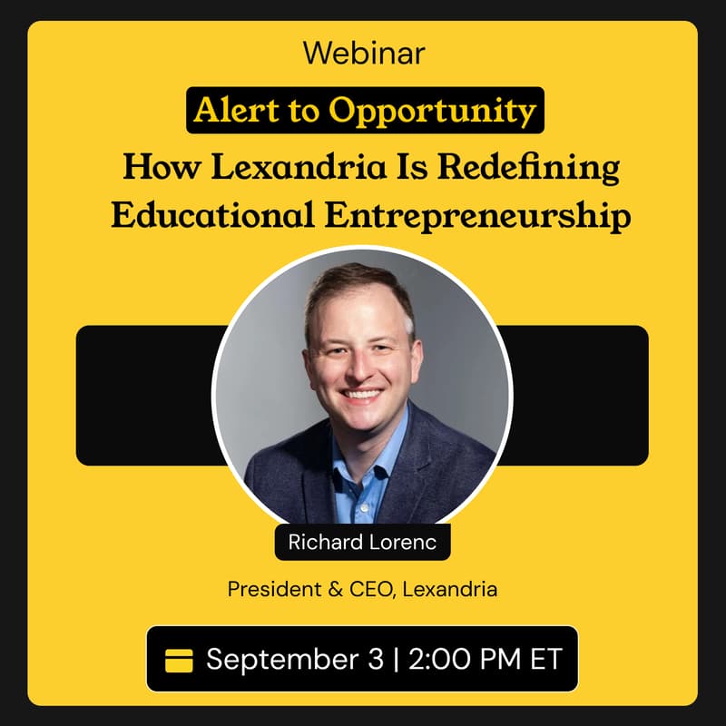 Cover Image for Liberty Ventures Webinar: How Lexandria Is Redefining Educational Entrepreneurship