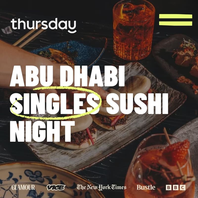 Cover Image for THURSDAY | DINNER PARTY  | ASIA ASIA  | ABU DHABI