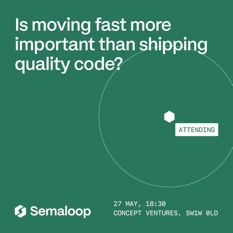 Cover Image for Is moving fast more important than shipping quality code?