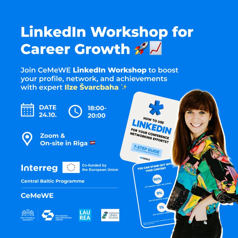 Cover Image for ✨CeMeWE LinkedIn Workshop for Career Growth 👩‍💼