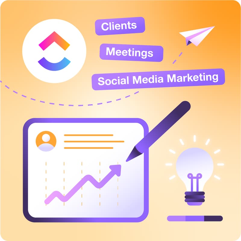 Cover Image for Marketing Agencies: Is Your Client Work Chaotic? This ClickUp Solution Will Supercharge Your Client Delivery Forever!