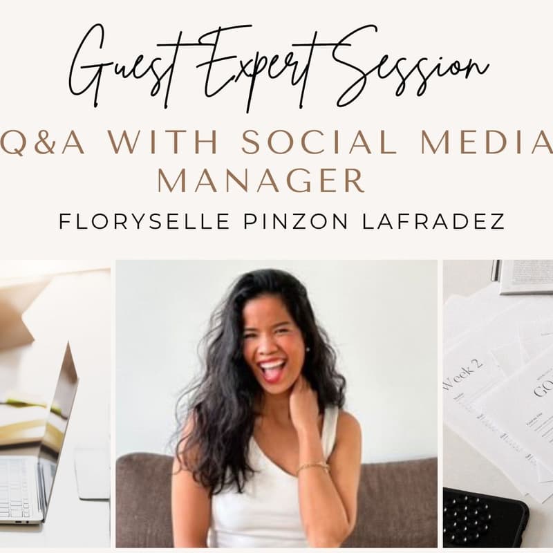 Cover Image for Online Q&A about Instagram with Social Media Expert Floryselle Pinzon Lafradez