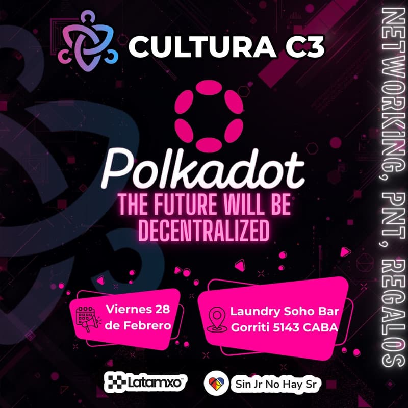 Cover Image for Polkadot Meet Up by Cultura C3