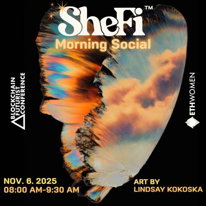 Cover Image for Shefi Morning Social @ Blockchain Futurist Conference