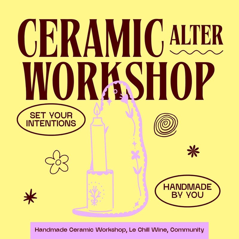 Cover Image for Ceramic Alter Workshop with Cera Sera Studio