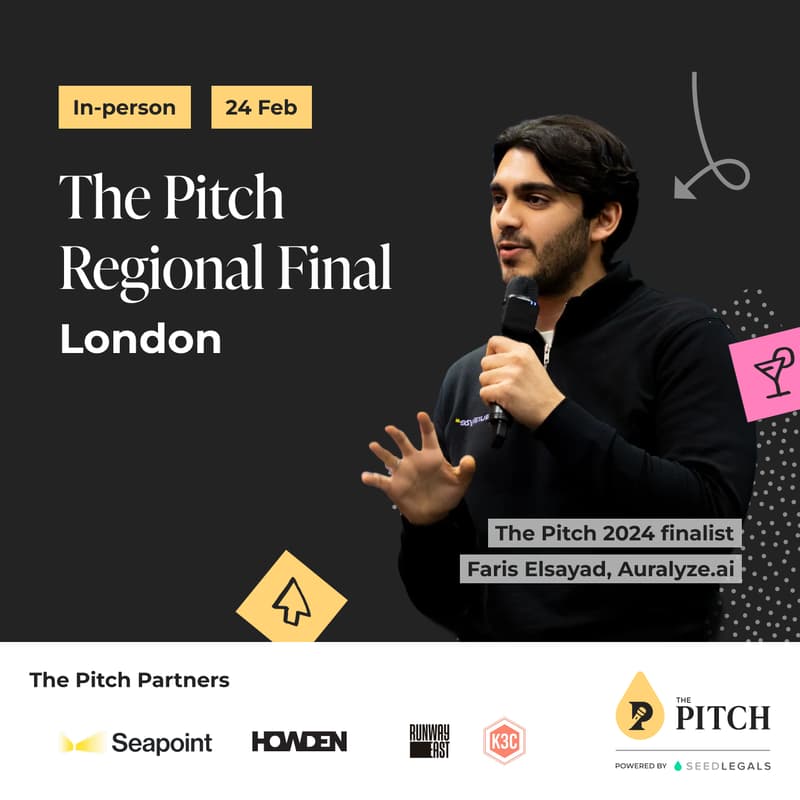 Cover Image for The Pitch Regional Final - London