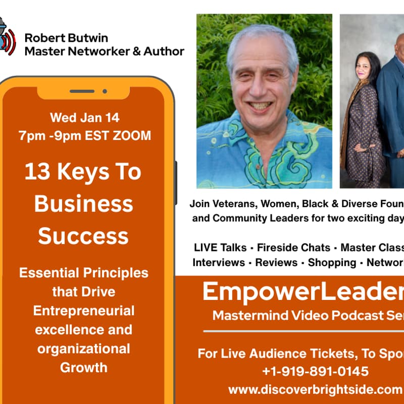 Cover Image for 13 Keys To Business Success (Mastermind Video Podcast Series)