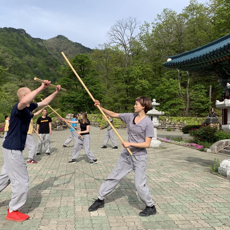 Cover Image for Martial Arts training outdoors