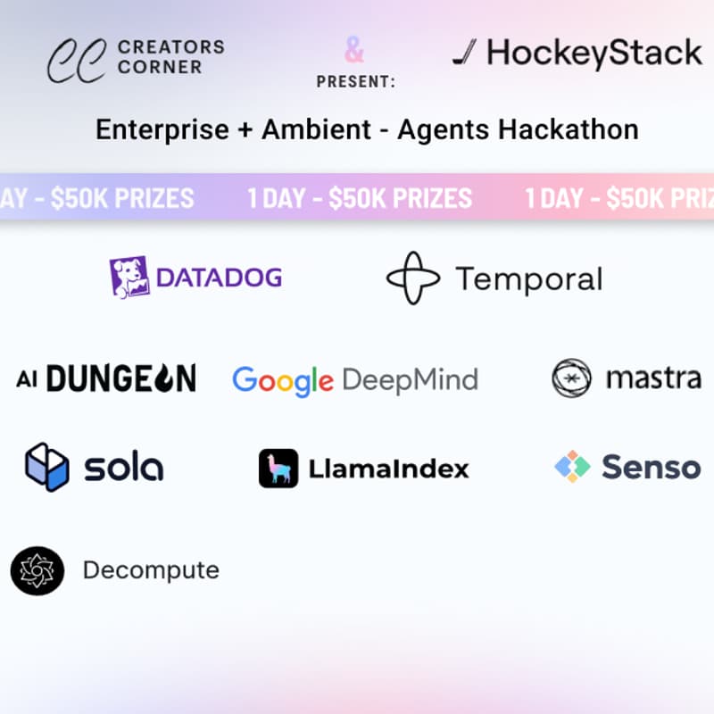 Cover Image for Enterprise + Ambient Agents Hackathon