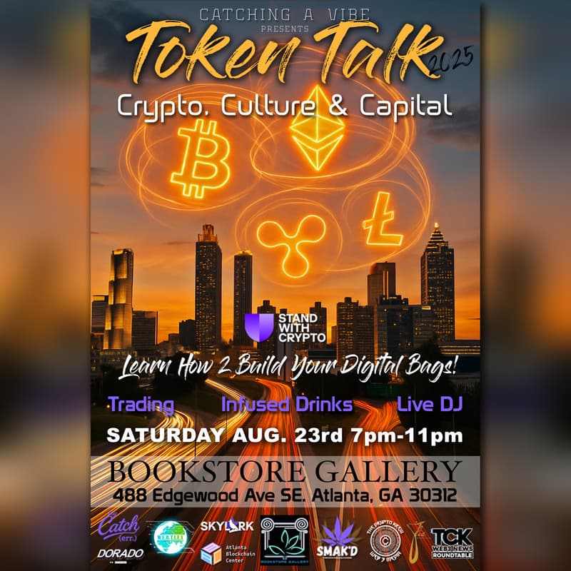 Cover Image for Catching a Vibe — Token Talk: Crypto, Culture & Capital