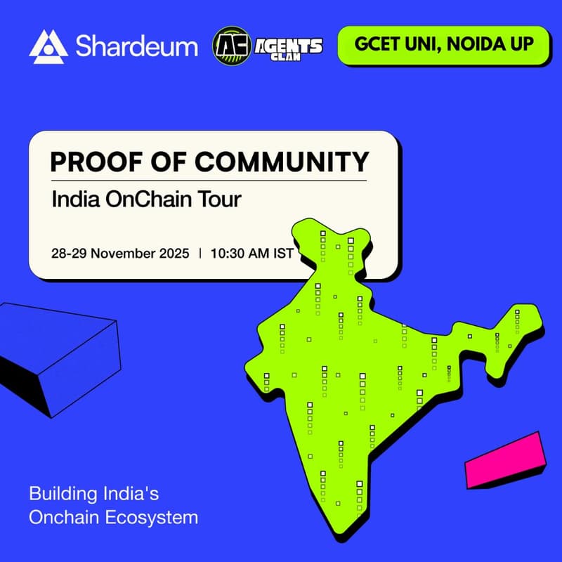 Cover Image for 🌍 INDIA ONCHAIN TOUR ..            🧭 NORTHERN EDITION – 01