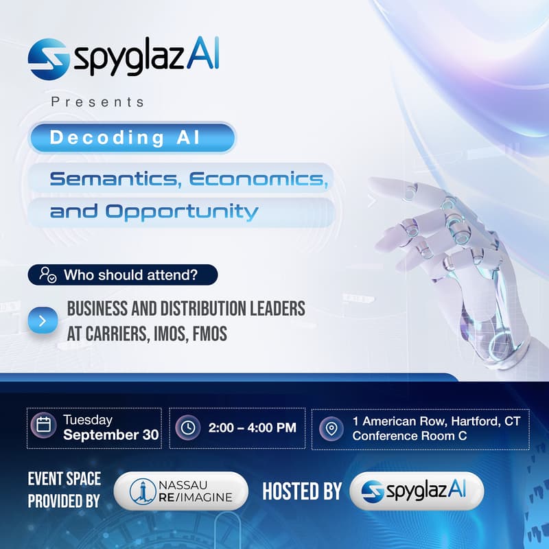 Cover Image for Decoding AI: Semantics, Economics, and Opportunity [An Executive Forum at Hartford Innovation Week]
